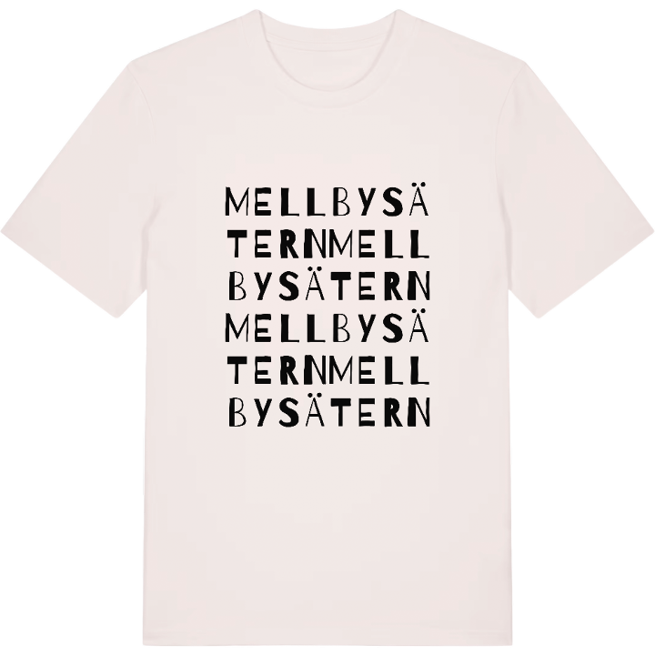 Mellbysätern ordlek t-shirt – t-shirt från PinShirt