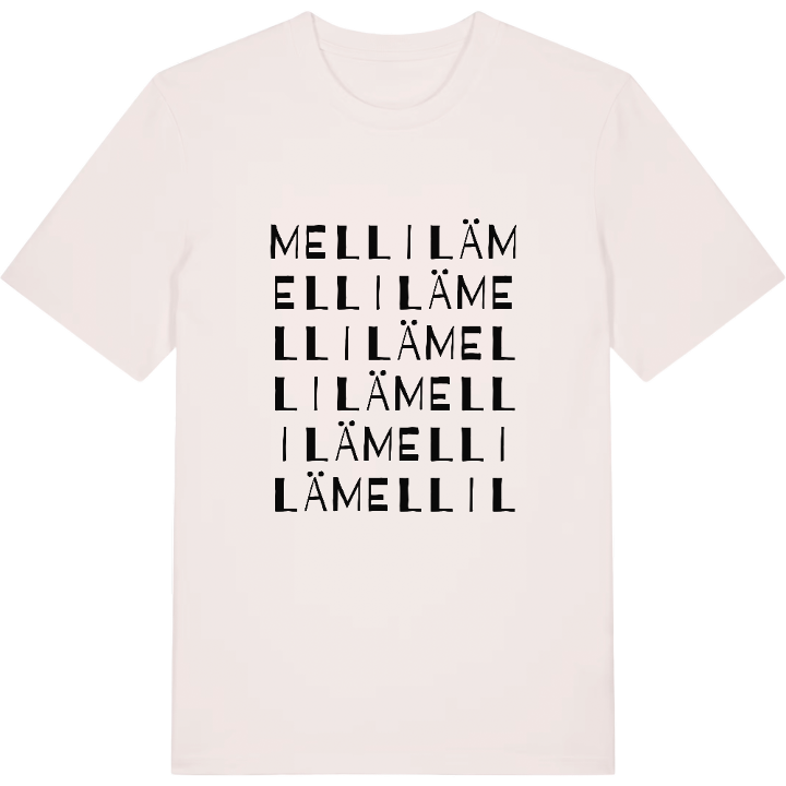 Mellilä ordlek t-shirt – t-shirt från PinShirt