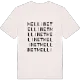 Mellinet ordlek t-shirt