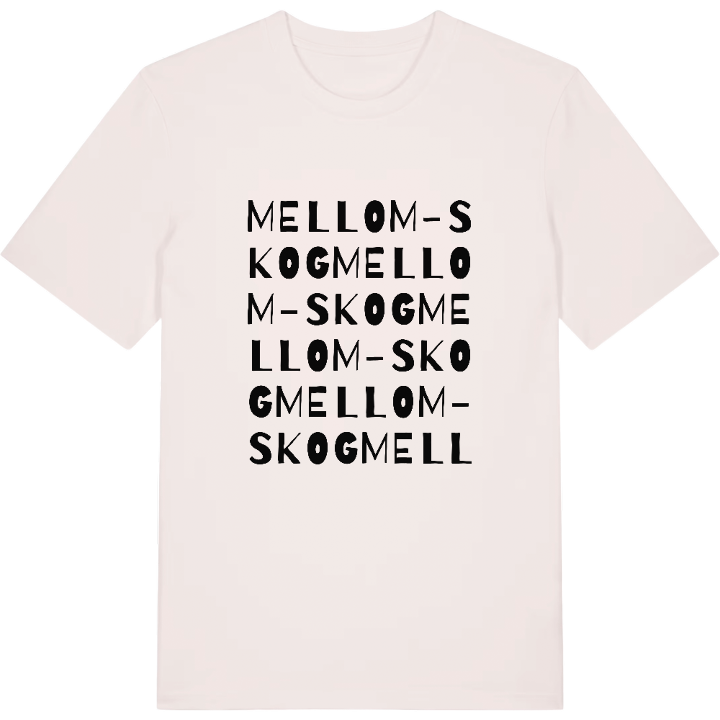 Mellom-Skog ordlek t-shirt – t-shirt från PinShirt