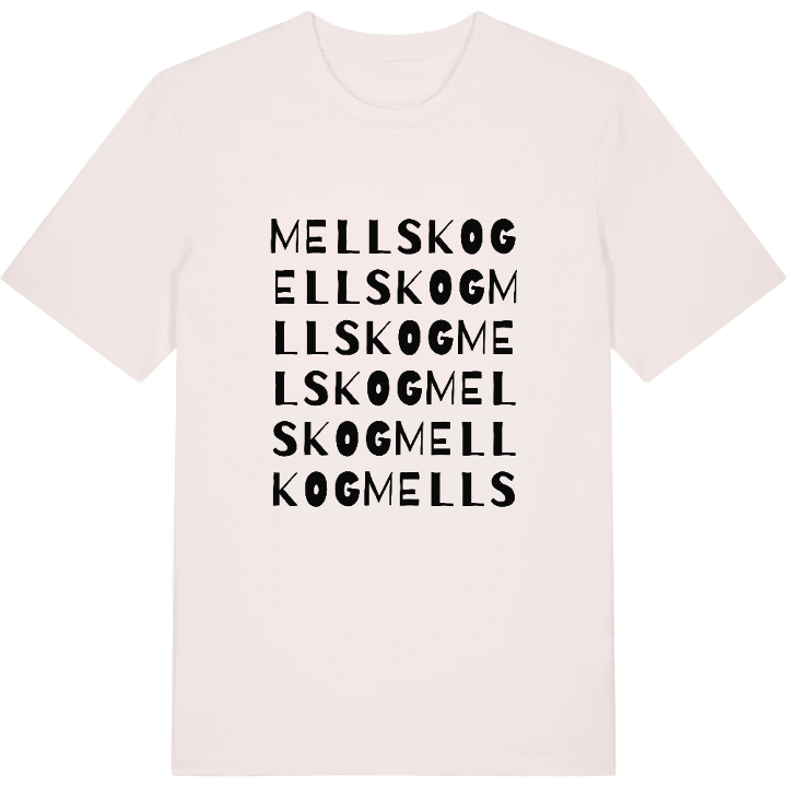 Mellskog ordlek t-shirt – t-shirt från PinShirt