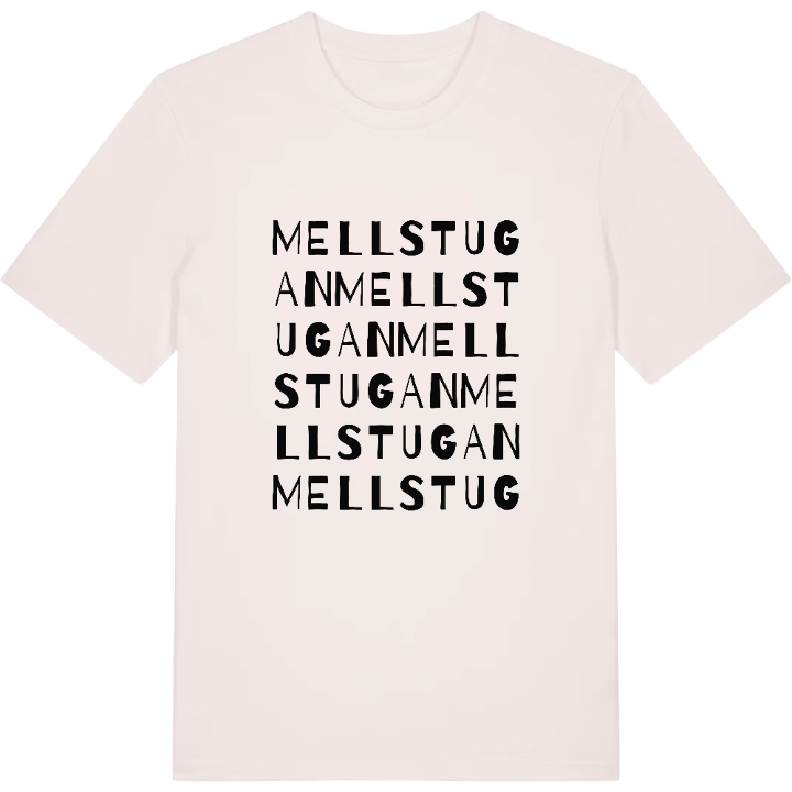 Mellstugan ordlek t-shirt – t-shirt från PinShirt