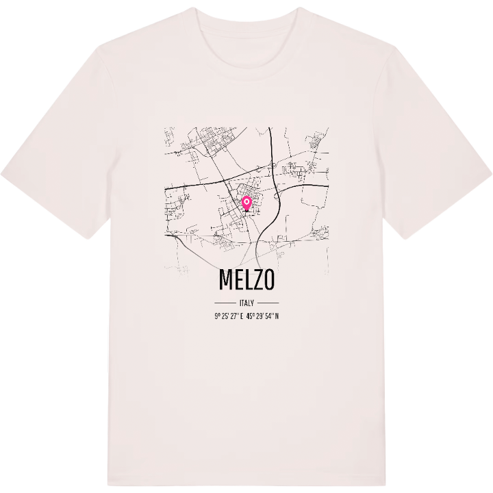 Melzo karta t-shirt – t-shirt från PinShirt