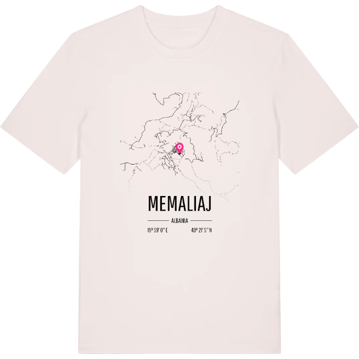 Memaliaj karta t-shirt – t-shirt från PinShirt