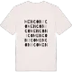 Menconico ordlek t-shirt