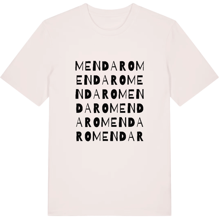 Mendaro ordlek t-shirt – t-shirt från PinShirt