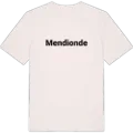 Mendionde fetstil t-shirt
