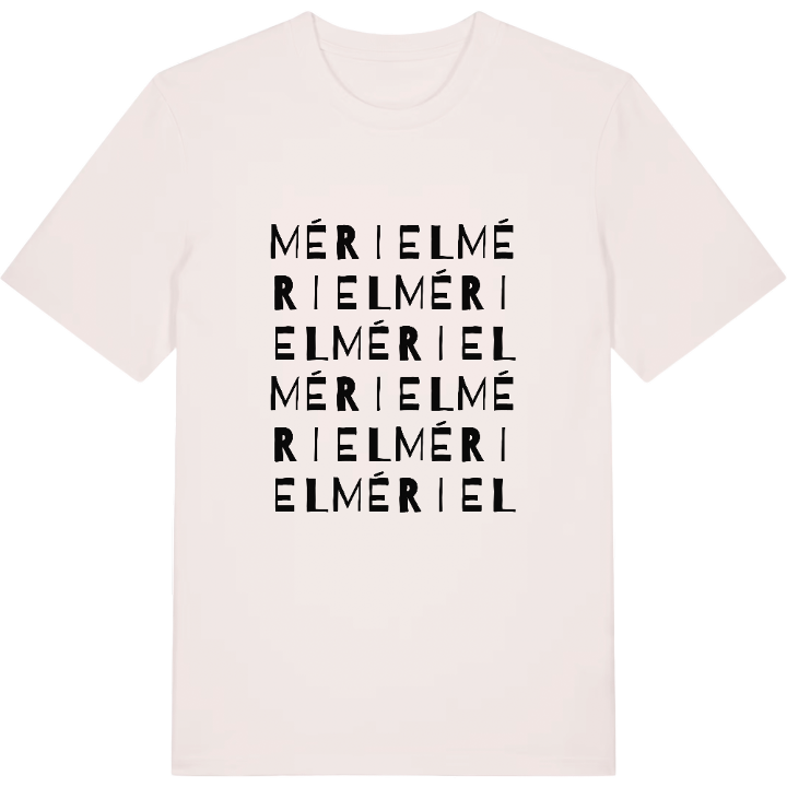 Mériel ordlek t-shirt – t-shirt från PinShirt