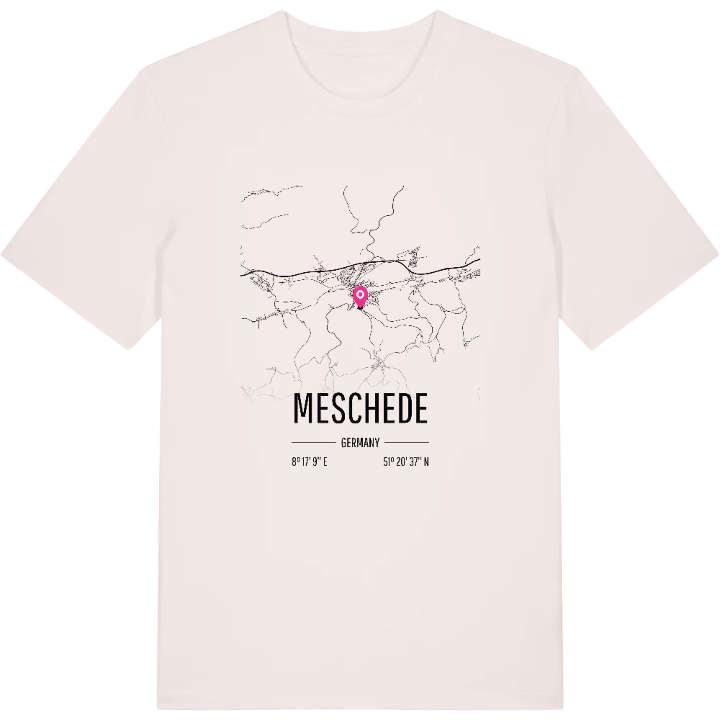 Meschede karta t-shirt – t-shirt från PinShirt
