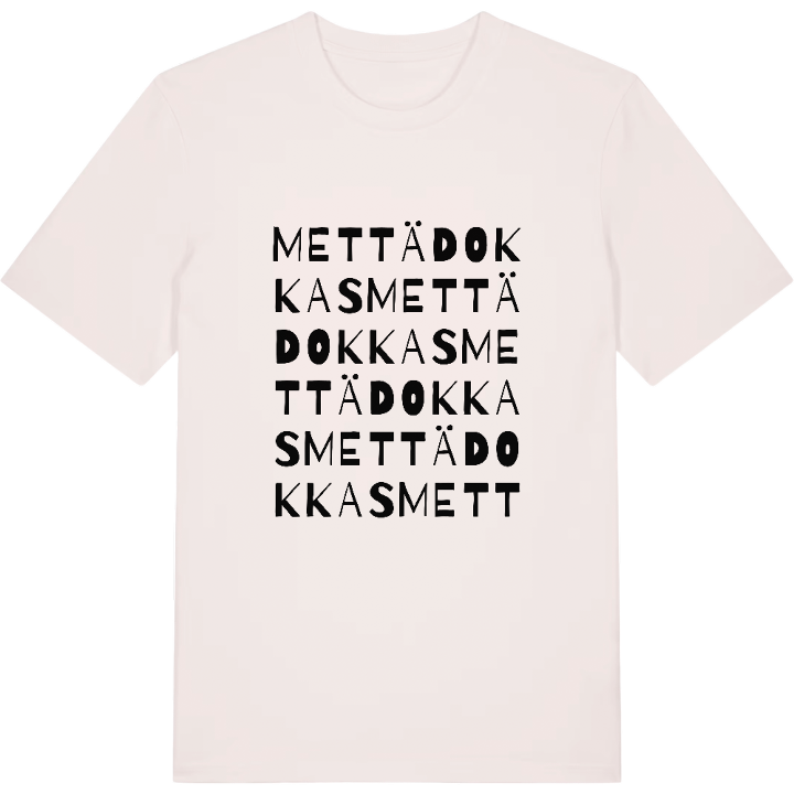 Mettä Dokkas ordlek t-shirt – t-shirt från PinShirt