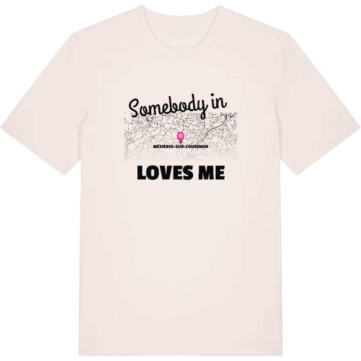 Någon i Mézières-sur-Couesnon älskar mig t-shirt – t-shirt från PinShirt