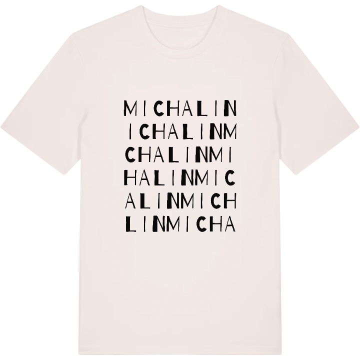 Michalin ordlek t-shirt – t-shirt från PinShirt