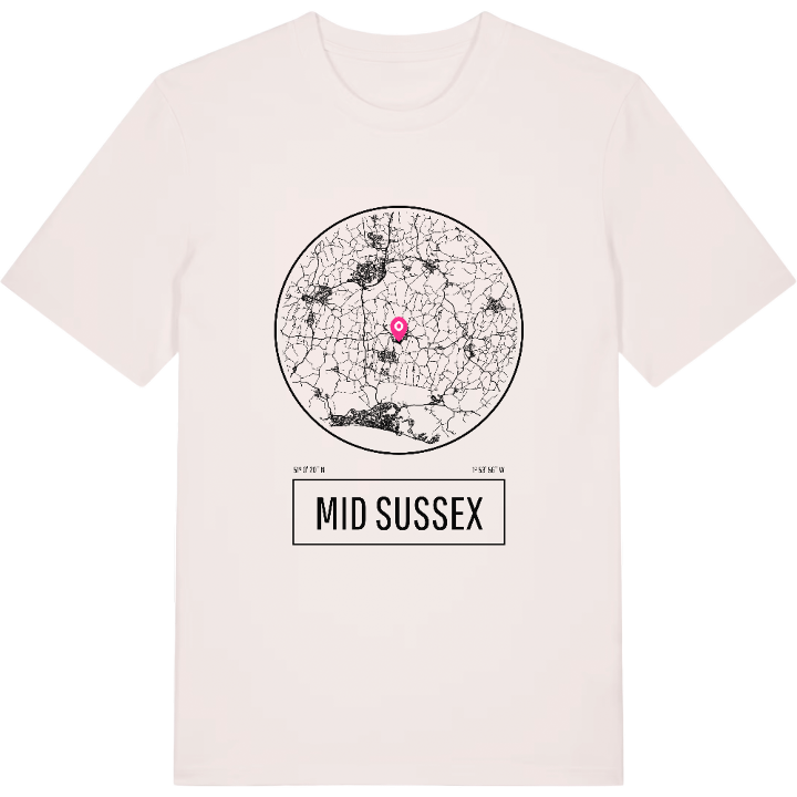 Mid Sussex t-shirt – t-shirt från PinShirt