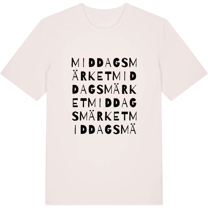 Middagsmärket ordlek t-shirt – t-shirt från PinShirt
