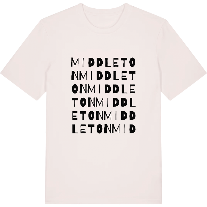 Middleton ordlek t-shirt – t-shirt från PinShirt