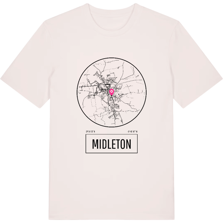 Midleton t-shirt – t-shirt från PinShirt