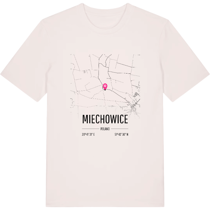 Miechowice karta t-shirt – t-shirt från PinShirt