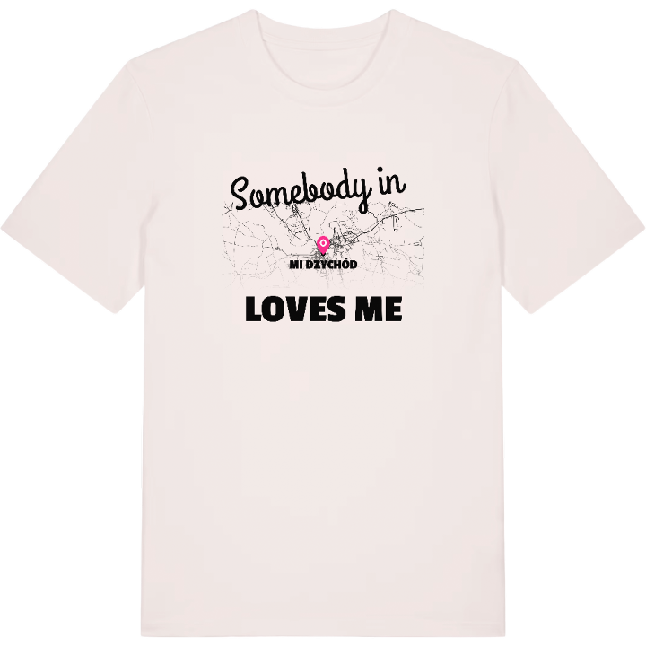 Någon i Międzychód älskar mig t-shirt – t-shirt från PinShirt