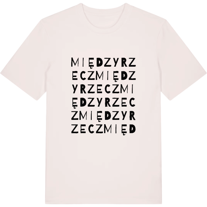 Międzyrzecz ordlek t-shirt – t-shirt från PinShirt