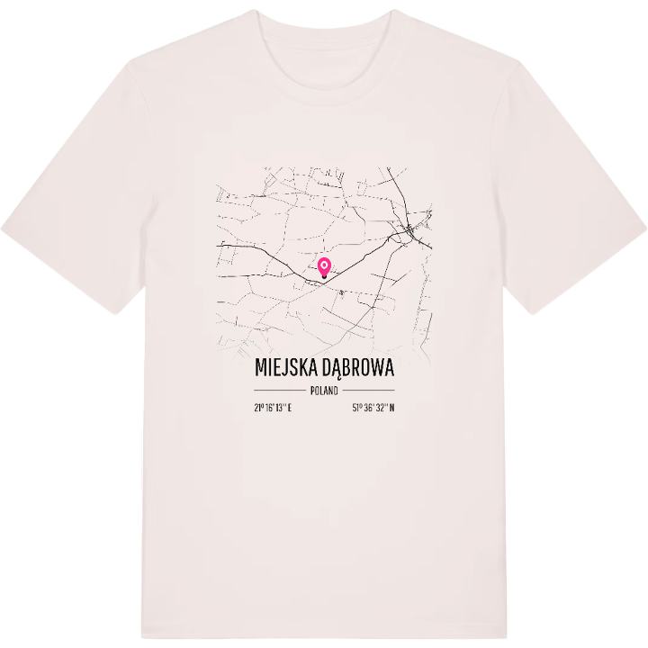 Miejska Dąbrowa karta t-shirt – t-shirt från PinShirt