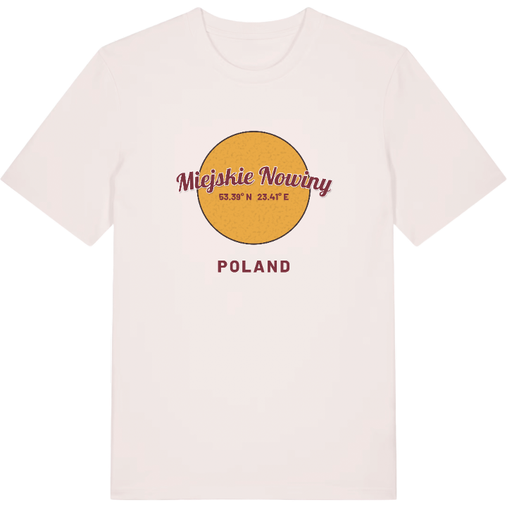 Miejskie Nowiny cirkel t-shirt – t-shirt från PinShirt