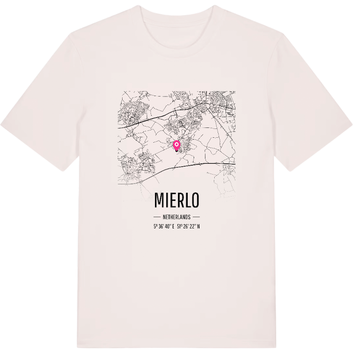 Mierlo karta t-shirt – t-shirt från PinShirt
