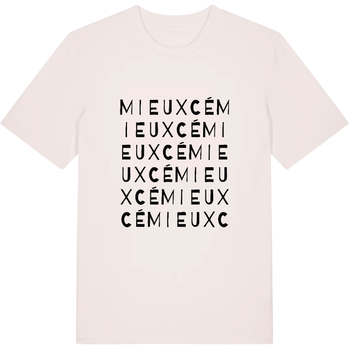 Mieuxcé ordlek t-shirt – t-shirt från PinShirt