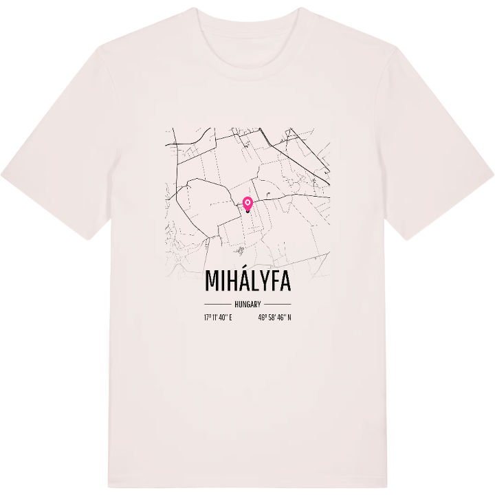 Mihályfa karta t-shirt – t-shirt från PinShirt