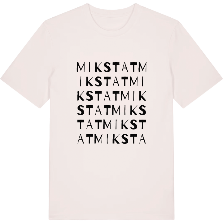 Mikstat ordlek t-shirt – t-shirt från PinShirt