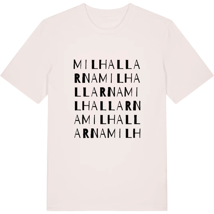 Milhallarna ordlek t-shirt – t-shirt från PinShirt
