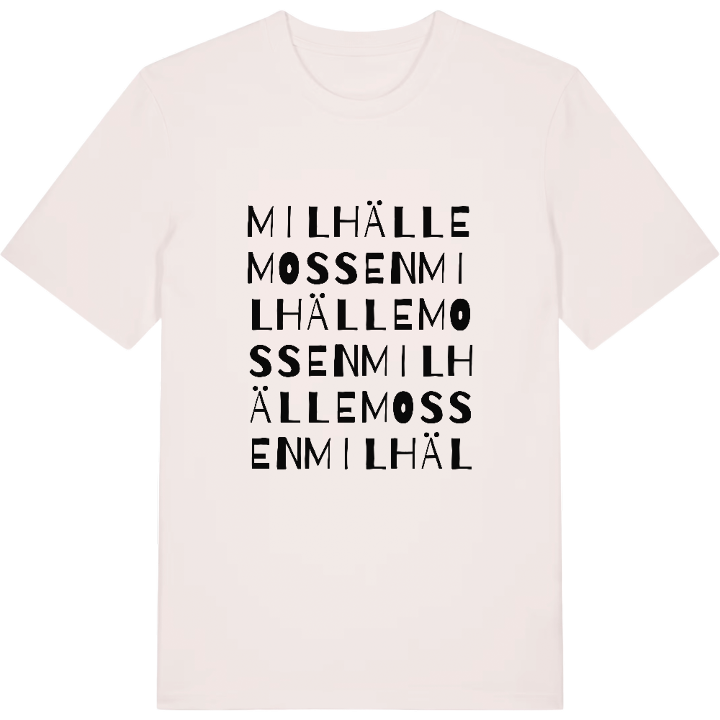 Milhällemossen ordlek t-shirt – t-shirt från PinShirt