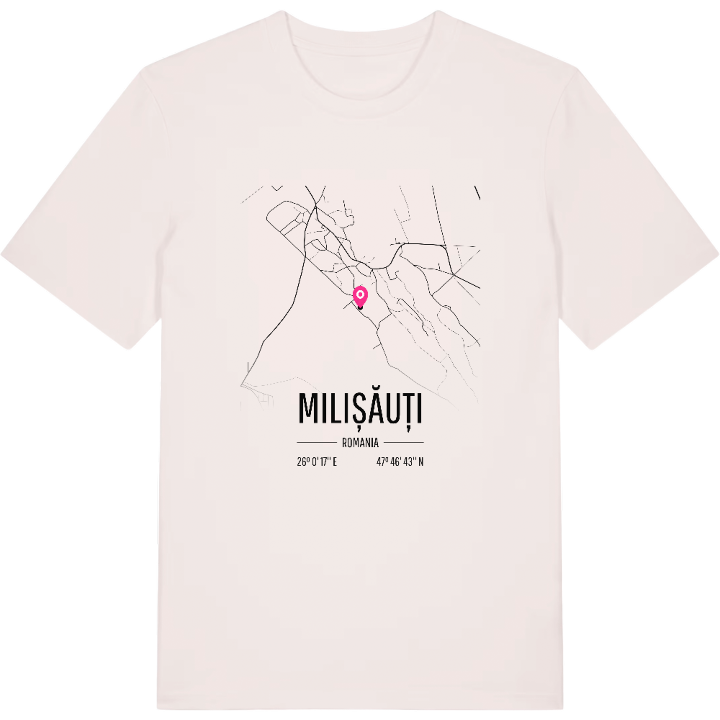 Milișăuți karta t-shirt – t-shirt från PinShirt