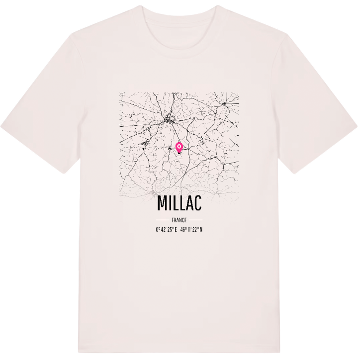 Millac karta t-shirt – t-shirt från PinShirt