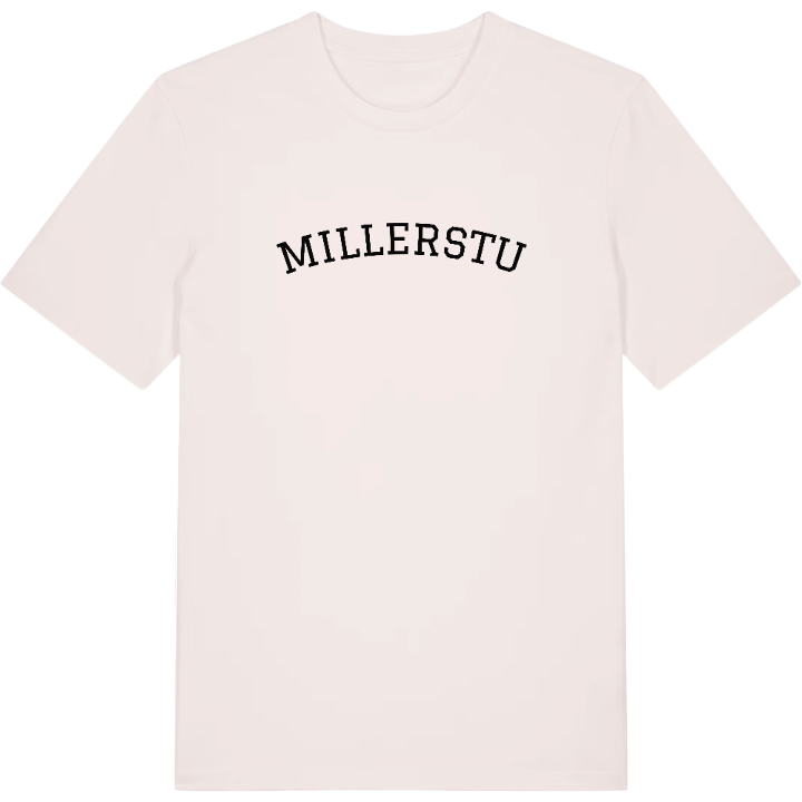 Millerstu böjd t-shirt – t-shirt från PinShirt