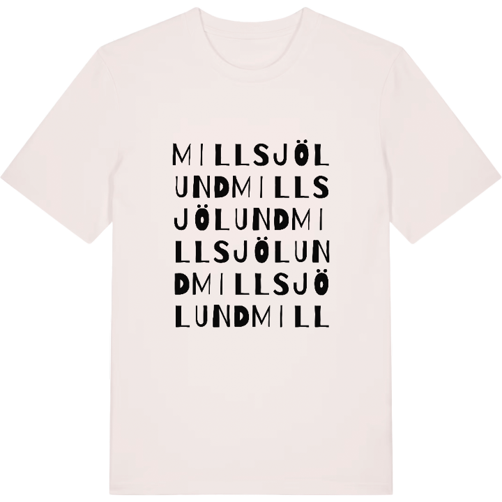 Millsjölund ordlek t-shirt – t-shirt från PinShirt