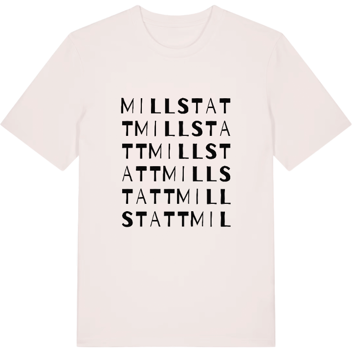 Millstatt ordlek t-shirt – t-shirt från PinShirt