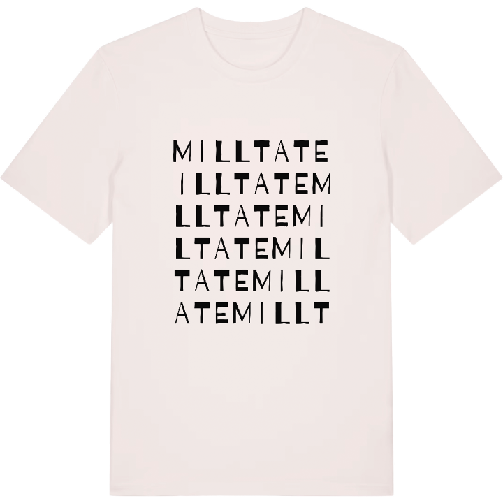 Milltate ordlek t-shirt – t-shirt från PinShirt