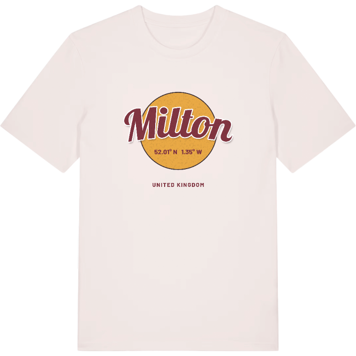 Milton cirkel t-shirt – t-shirt från PinShirt