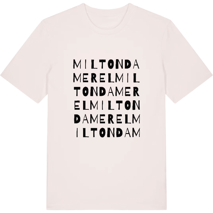 Milton Damerel ordlek t-shirt – t-shirt från PinShirt