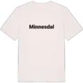 Minnesdal fetstil t-shirt
