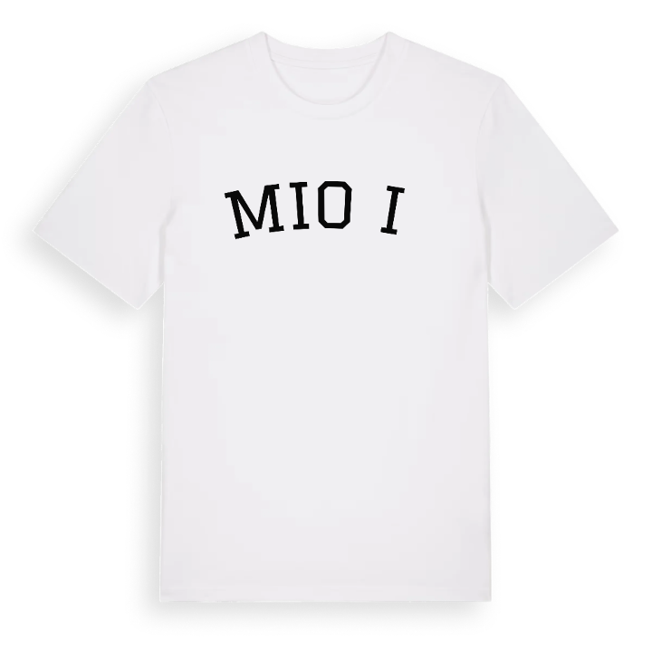 Miočić böjd t-shirt – t-shirt från PinShirt