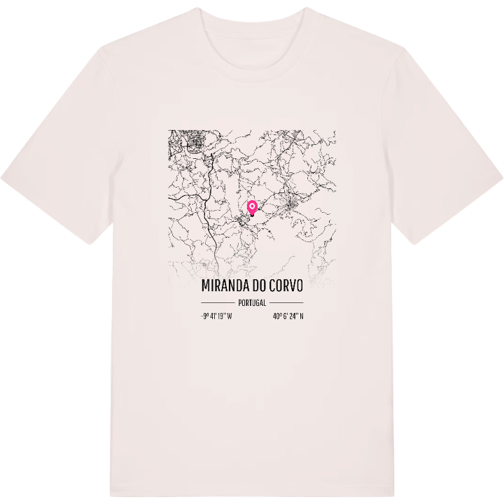 Miranda do Corvo karta t-shirt – t-shirt från PinShirt
