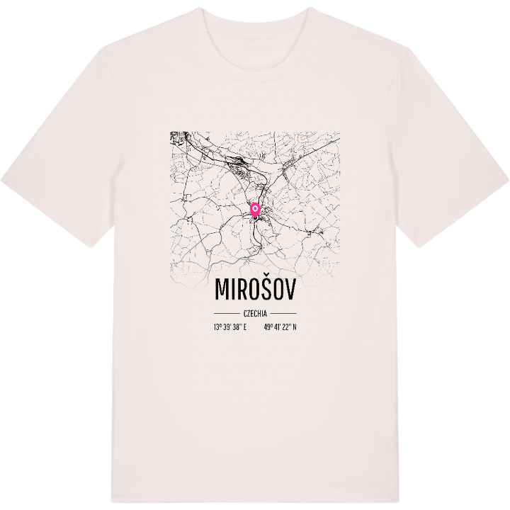 Mirošov karta t-shirt – t-shirt från PinShirt