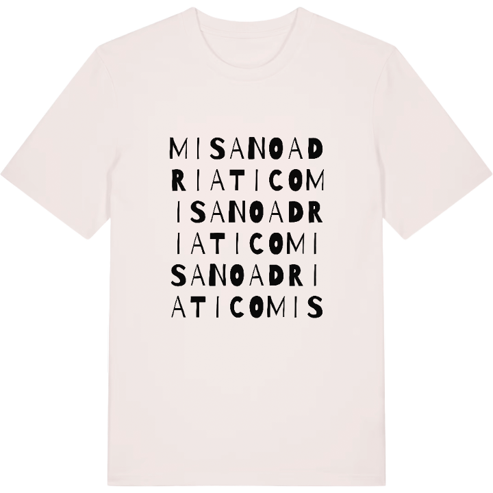 Misano Adriatico ordlek t-shirt – t-shirt från PinShirt
