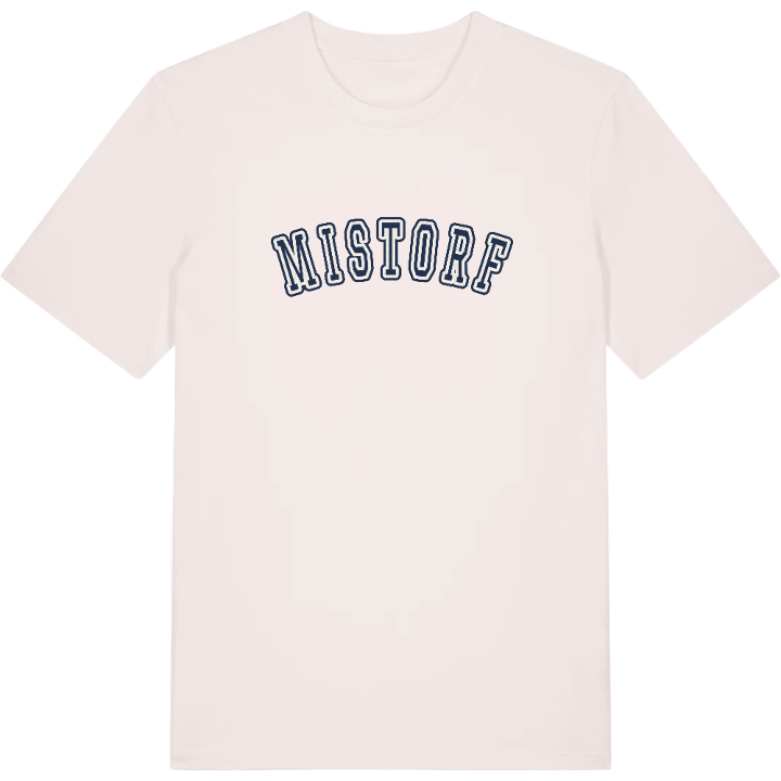 Mistorf college t-shirt – t-shirt från PinShirt