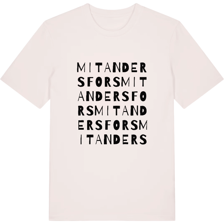 Mitandersfors ordlek t-shirt – t-shirt från PinShirt