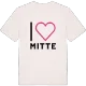 Jag älskar Mitte t-shirt stort tryck