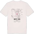 Mitte-Süd karta t-shirt