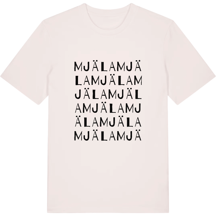 Mjäla ordlek t-shirt – t-shirt från PinShirt