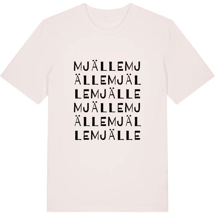 Mjälle ordlek t-shirt – t-shirt från PinShirt